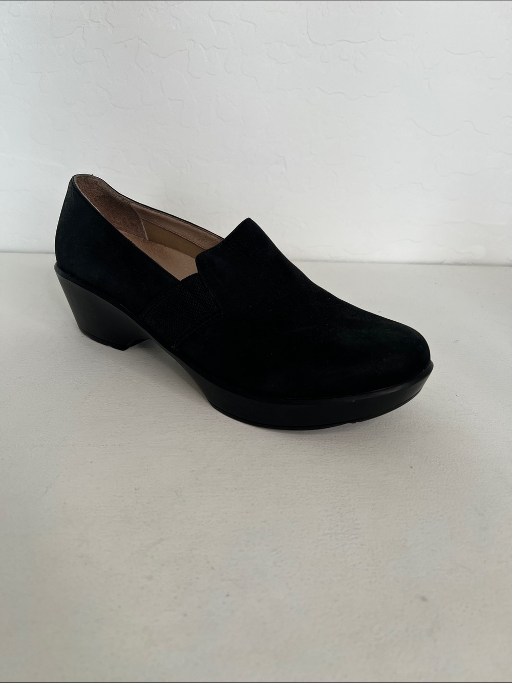Dansko Jessica black size 39 wedge shoes